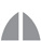 Cool Gray (shown), Ivory, Pale Green
